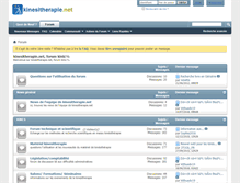 Tablet Screenshot of kinesitherapie.net